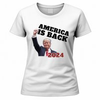 Funny Trump America Is Back 2024 Winner Made Liberals Cry Women's T-Shirt