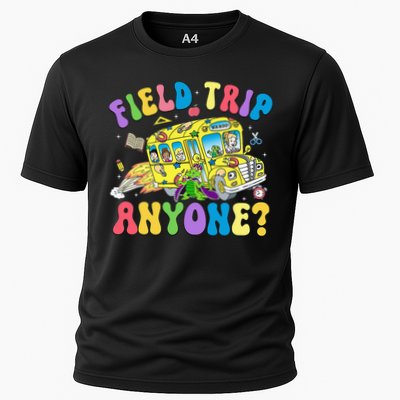 Field Trip Anyone Field Day Let The Games Begin School Bus Performance Shirt