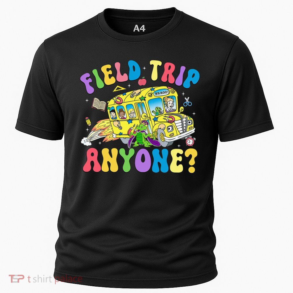 Field Trip Anyone Field Day Let The Games Begin School Bus Performance Shirt