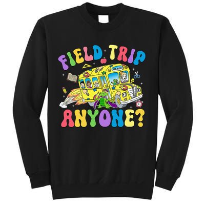 Field Trip Anyone Field Day Let The Games Begin School Bus Sweatshirt