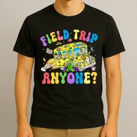 Field Trip Anyone Field Day Let The Games Begin School Bus T-Shirt