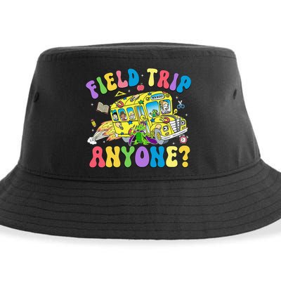 Field Trip Anyone Field Day Let The Games Begin School Bus Sustainable Bucket Hat