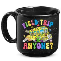 Field Trip Anyone Field Day Let The Games Begin School Bus 15oz Campfire Ceramic Mug