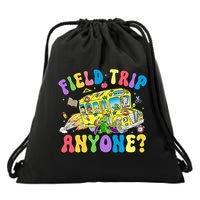 Field Trip Anyone Field Day Let The Games Begin School Bus Drawstring Bag