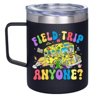 Field Trip Anyone Field Day Let The Games Begin School Bus 12oz Stainless Steel Coffee Mug