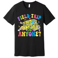 Field Trip Anyone Field Day Let The Games Begin School Bus Premium T-Shirt