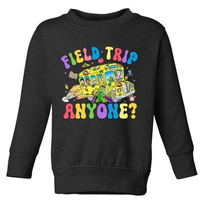 Field Trip Anyone Field Day Let The Games Begin School Bus Toddler Sweatshirt