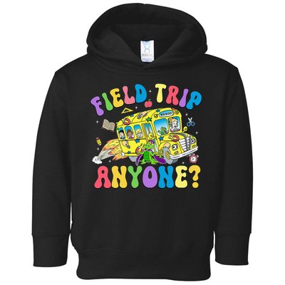 Field Trip Anyone Field Day Let The Games Begin School Bus Toddler Hoodie