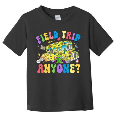 Field Trip Anyone Field Day Let The Games Begin School Bus Toddler T-Shirt