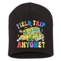 Field Trip Anyone Field Day Let The Games Begin School Bus Short Acrylic Beanie