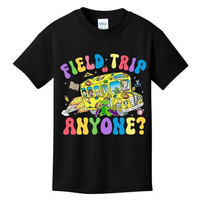 Field Trip Anyone Field Day Let The Games Begin School Bus Kids T-Shirt
