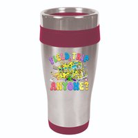 Field Trip Anyone Field Day Let The Games Begin School Bus 16oz Travel Tumbler