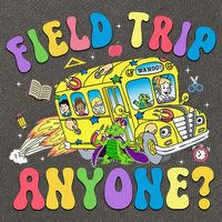 Field Trip Anyone Field Day Let The Games Begin School Bus Cotton Canvas Backpack