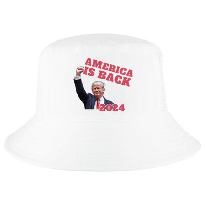 Funny Trump America Is Back 2024 Winner Made Liberals Cry Cool Comfort Performance Bucket Hat