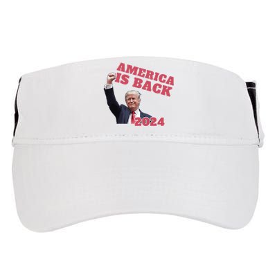 Funny Trump America Is Back 2024 Winner Made Liberals Cry Adult Drive Performance Visor