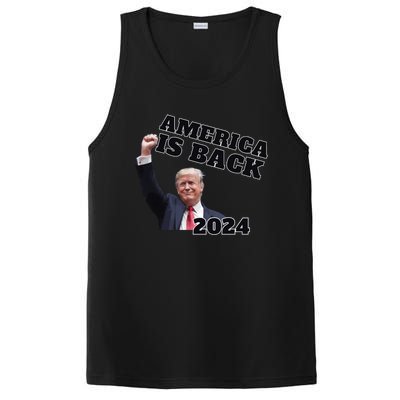 Funny Trump America Is Back 2024 Winner Made Liberals Cry PosiCharge Competitor Tank