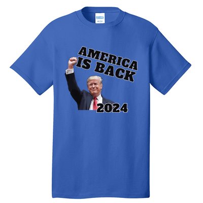 Funny Trump America Is Back 2024 Winner Made Liberals Cry Tall T-Shirt