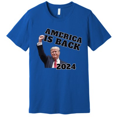 Funny Trump America Is Back 2024 Winner Made Liberals Cry Premium T-Shirt