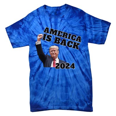 Funny Trump America Is Back 2024 Winner Made Liberals Cry Tie-Dye T-Shirt