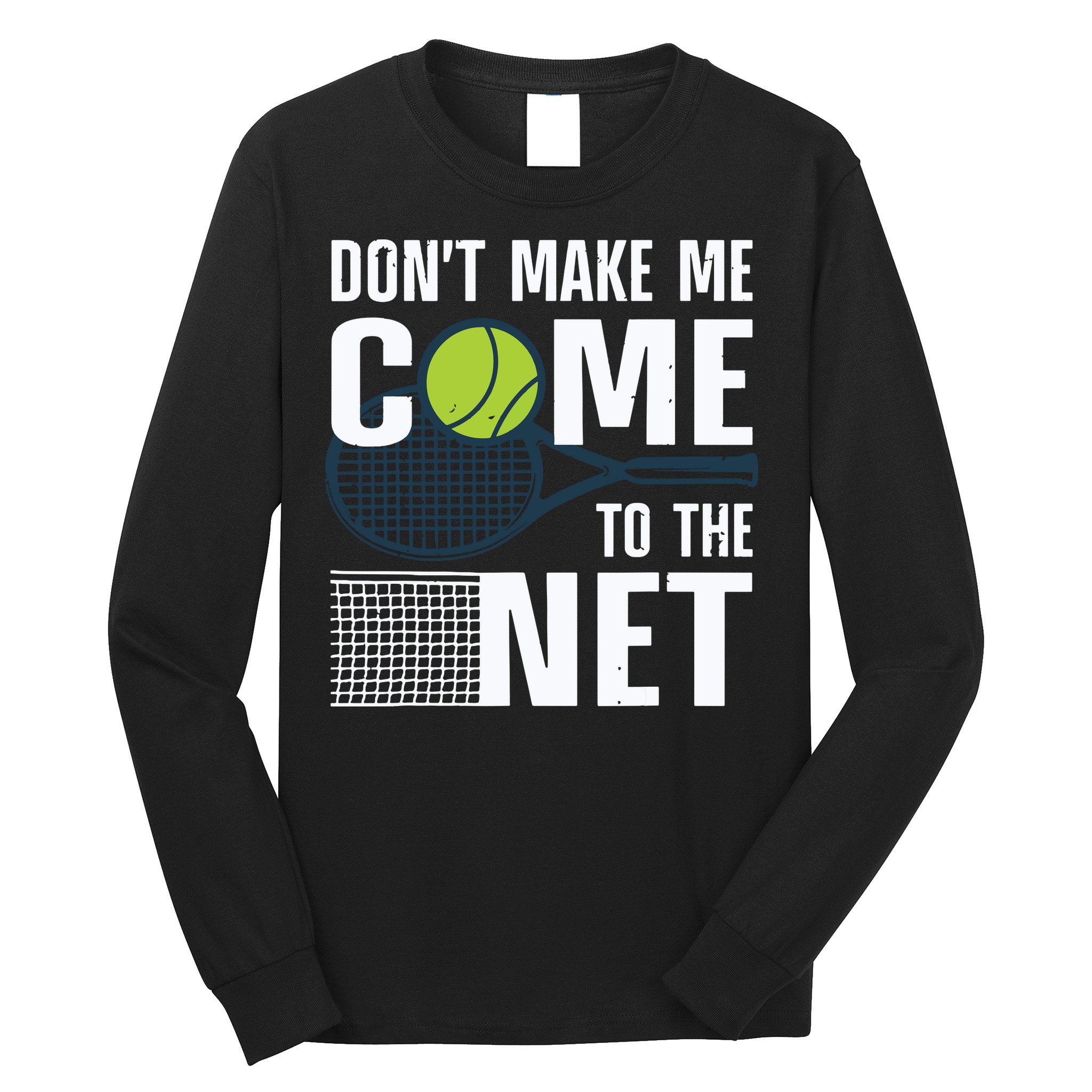 Funny Tennis Art For Teens Tennis Player Lover Long Sleeve Shirt