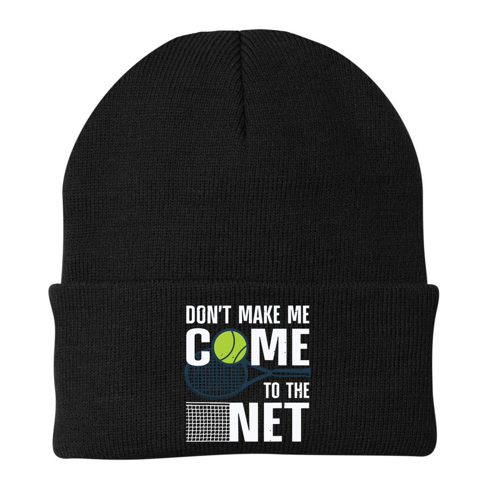 Funny Tennis Art For Teens Tennis Player Lover Beanie
