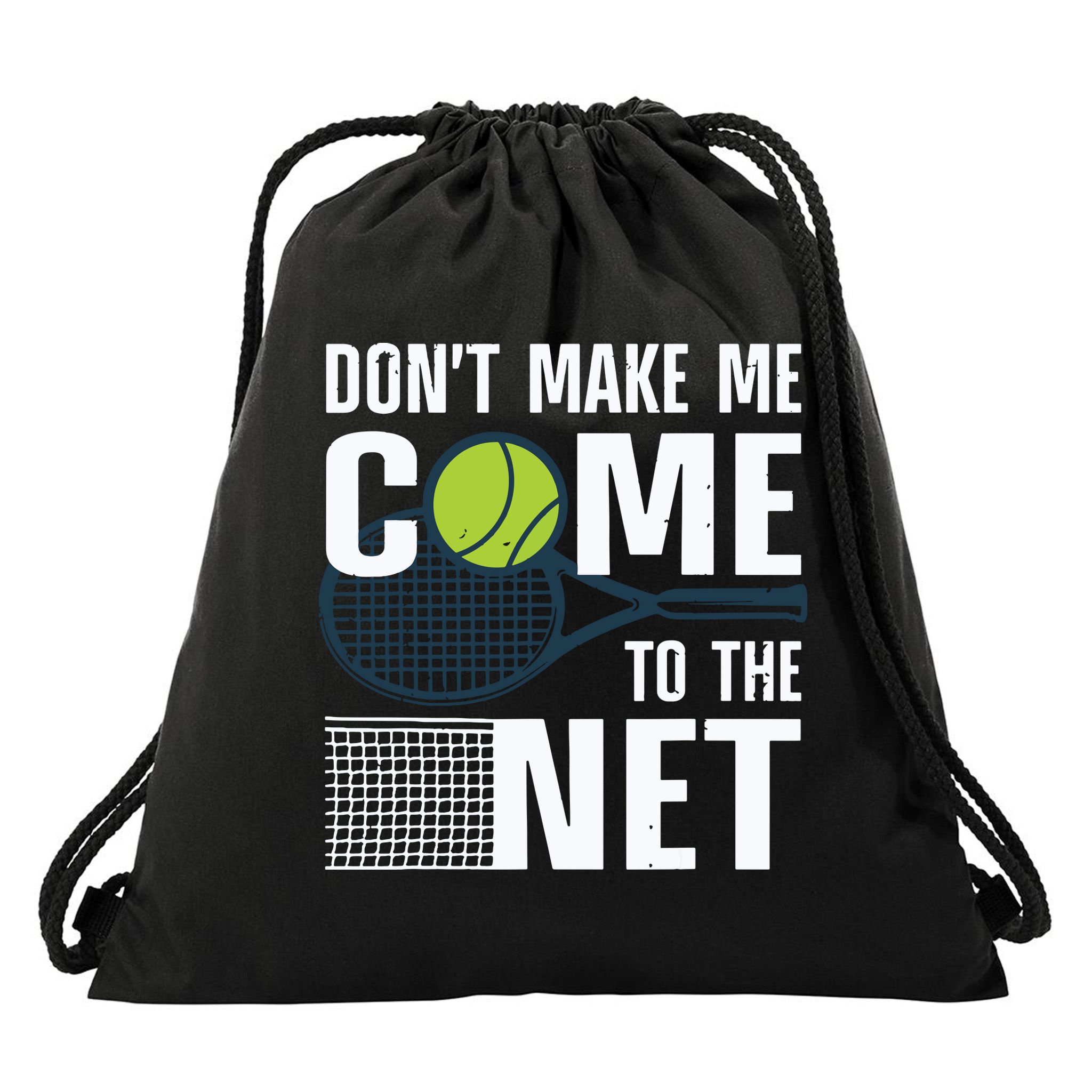Funny Tennis Art For Teens Tennis Player Lover Drawstring Bag