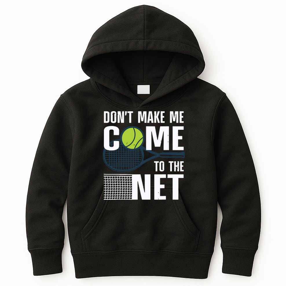 Funny Tennis Art For Teens Tennis Player Lover Kids Hoodie
