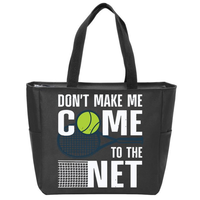 Funny Tennis Art For Teens Tennis Player Lover Zip Tote Bag