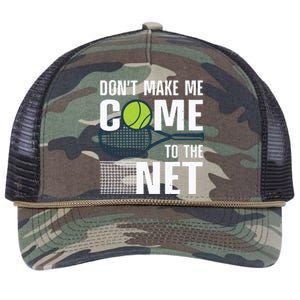 Funny Tennis Art For Teens Tennis Player Lover Retro Rope Trucker Hat Cap