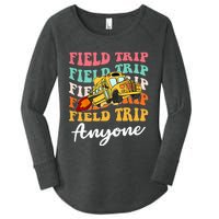 Field Trip Anyone Field Day Teacher Women's Perfect Tri Tunic Long Sleeve Shirt