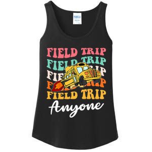 Field Trip Anyone Field Day Teacher Ladies Essential Tank