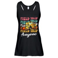 Field Trip Anyone Field Day Teacher Ladies Essential Flowy Tank