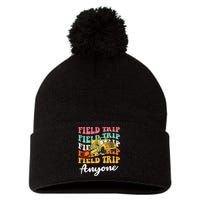 Field Trip Anyone Field Day Teacher Pom Pom 12in Knit Beanie