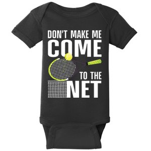 Funny Tennis Art For Teens Tennis Player Lover Baby Bodysuit