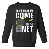 Funny Tennis Art For Teens Tennis Player Lover Toddler Sweatshirt