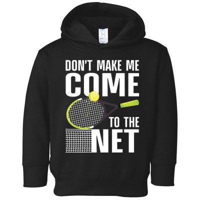 Funny Tennis Art For Teens Tennis Player Lover Toddler Hoodie