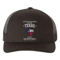 Funny Texas And Its 49 States USA Texan Vintage Texas Pride Yupoong Adult 5-Panel Trucker Hat