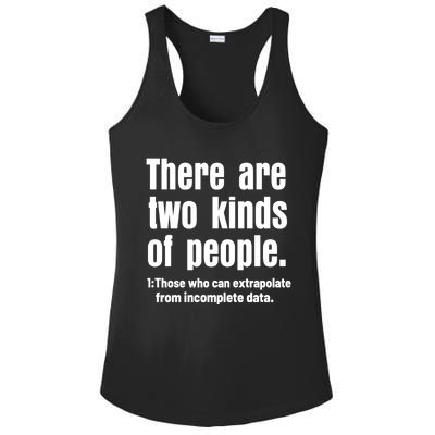 Funny There Are Two Kinds Of People Ladies PosiCharge Competitor Racerback Tank