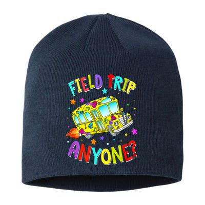 Field Trip Anyone Teacher Teaching School Bus Back To School Sustainable Beanie