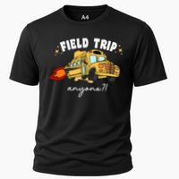 Field Trip Anyone Teacher Field Day Presents Cooling Performance Crew T-Shirt