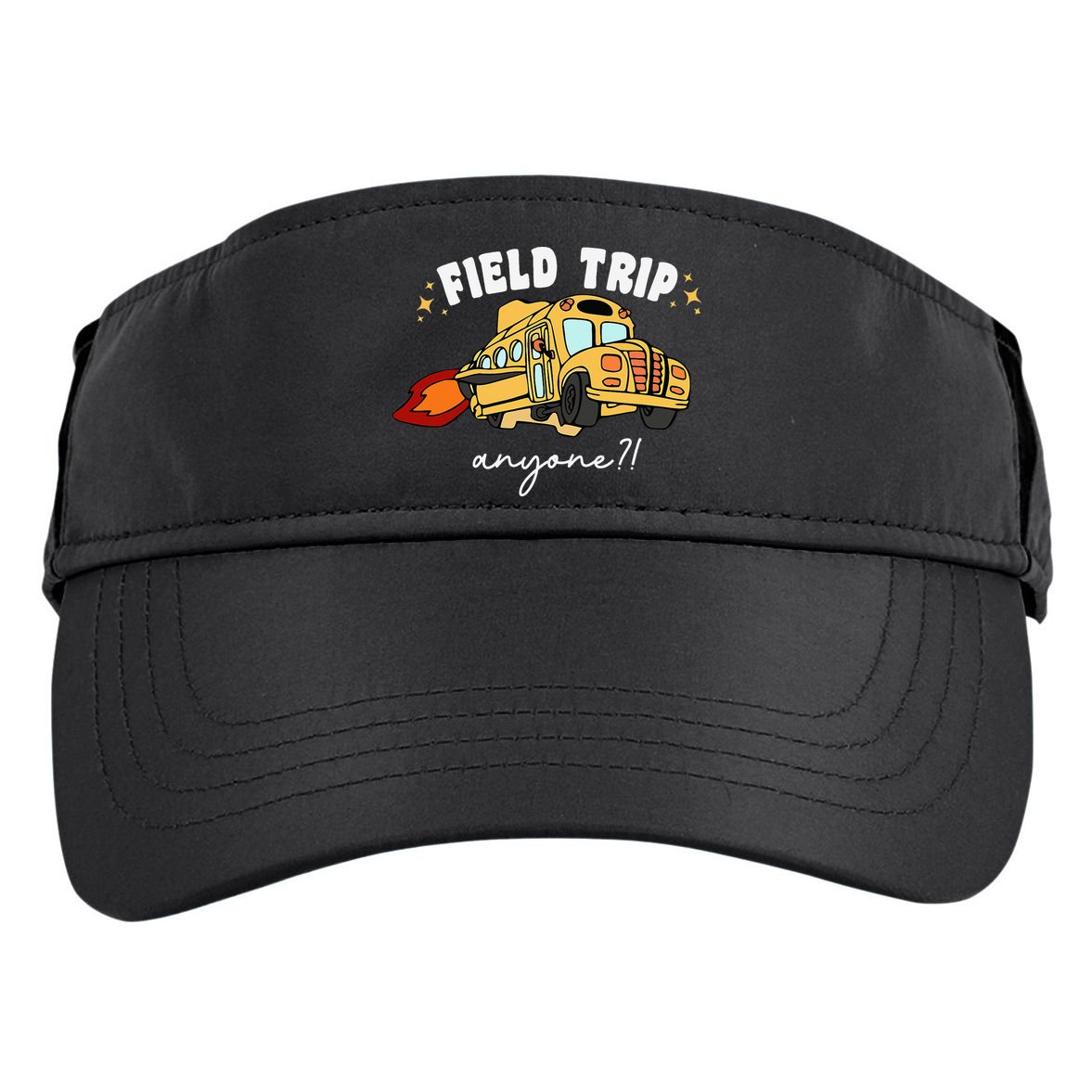 Field Trip Anyone Teacher Field Day Presents Adult Drive Performance Visor