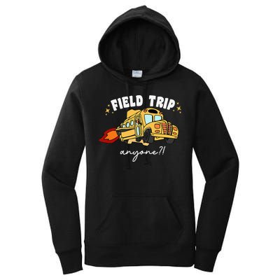 Field Trip Anyone Teacher Field Day Presents Women's Pullover Hoodie