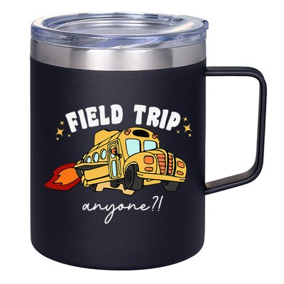 Field Trip Anyone Teacher Field Day Presents 12oz Stainless Steel Coffee Mug