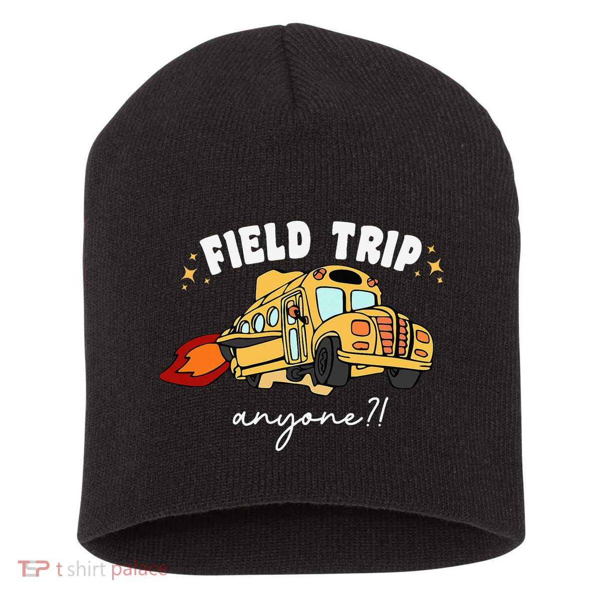 Field Trip Anyone Teacher Field Day Presents Short Acrylic Beanie