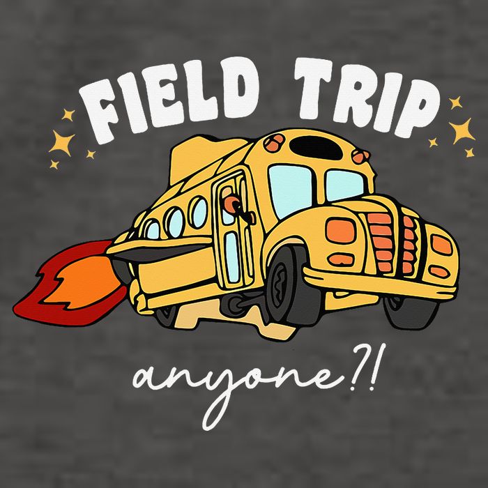Field Trip Anyone Teacher Field Day Presents Vector Backpack