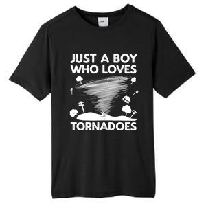 Funny Tornado Art For Boy Weather Storm Tornado Chaser Tall Fusion ChromaSoft Performance T-Shirt