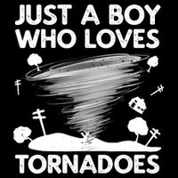 Funny Tornado Art For Boy Weather Storm Tornado Chaser Drawstring Bag