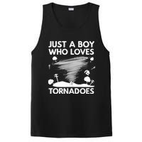 Funny Tornado Art For Boy Weather Storm Tornado Chaser PosiCharge Competitor Tank