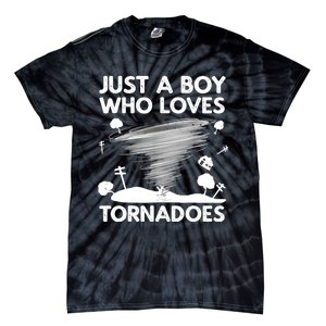 Funny Tornado Art For Boy Weather Storm Tornado Chaser Tie-Dye T-Shirt