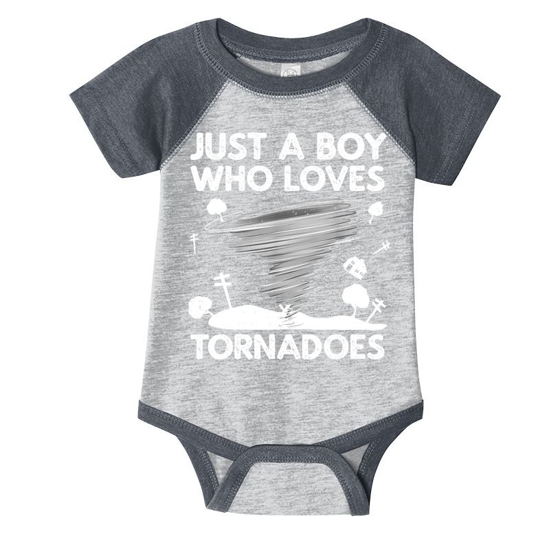 Funny Tornado Art For Boy Weather Storm Tornado Chaser Infant Baby Jersey Bodysuit
